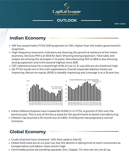 Capital League Outlook May 2024